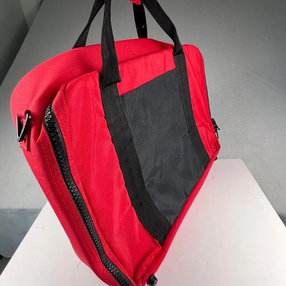 Wenoka Dive-Pac Scuba Gear Bag OS Red Black Vintage Canvas Travel Duffle